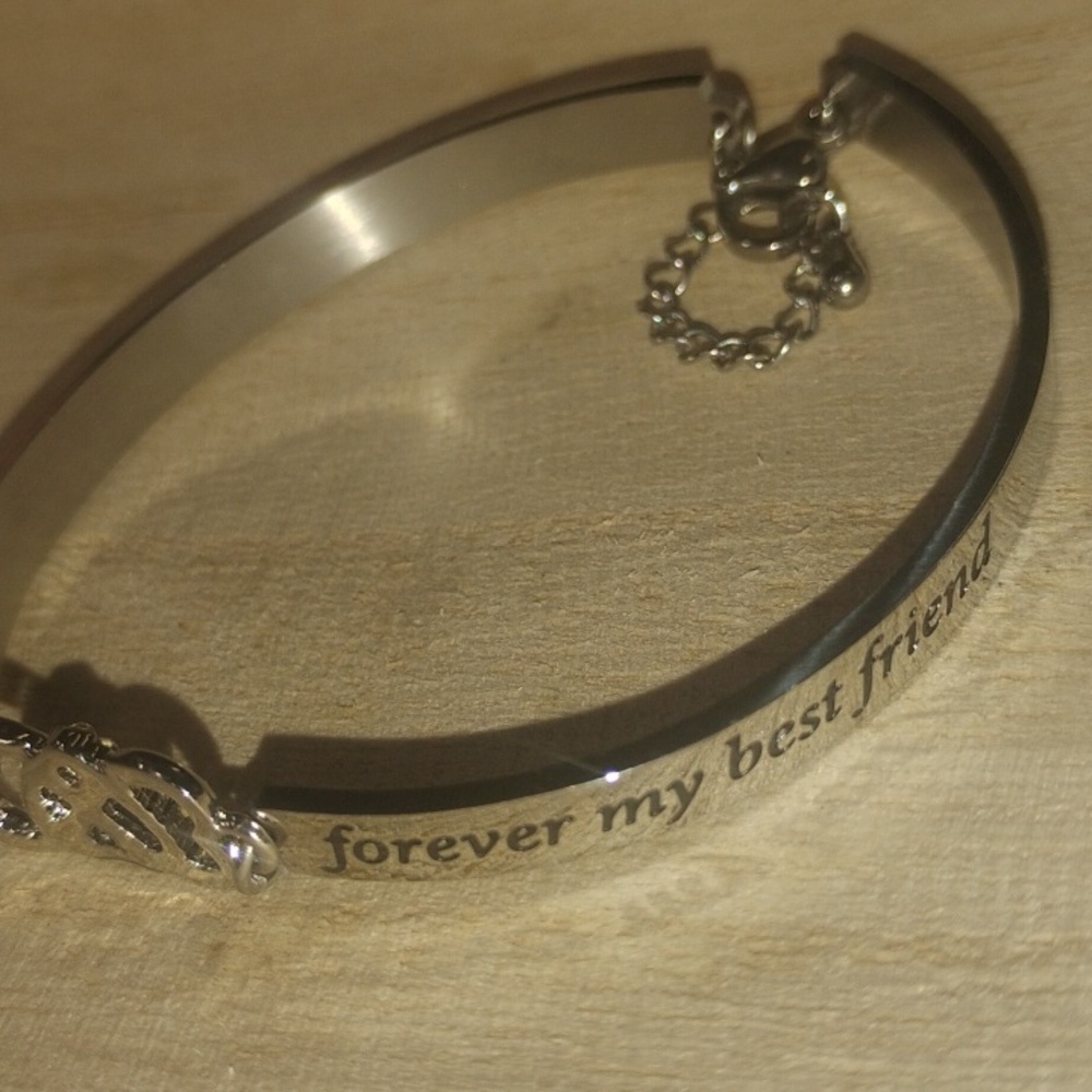Engraved Bracelet For Maid Of Honor - Picture 2 of 5